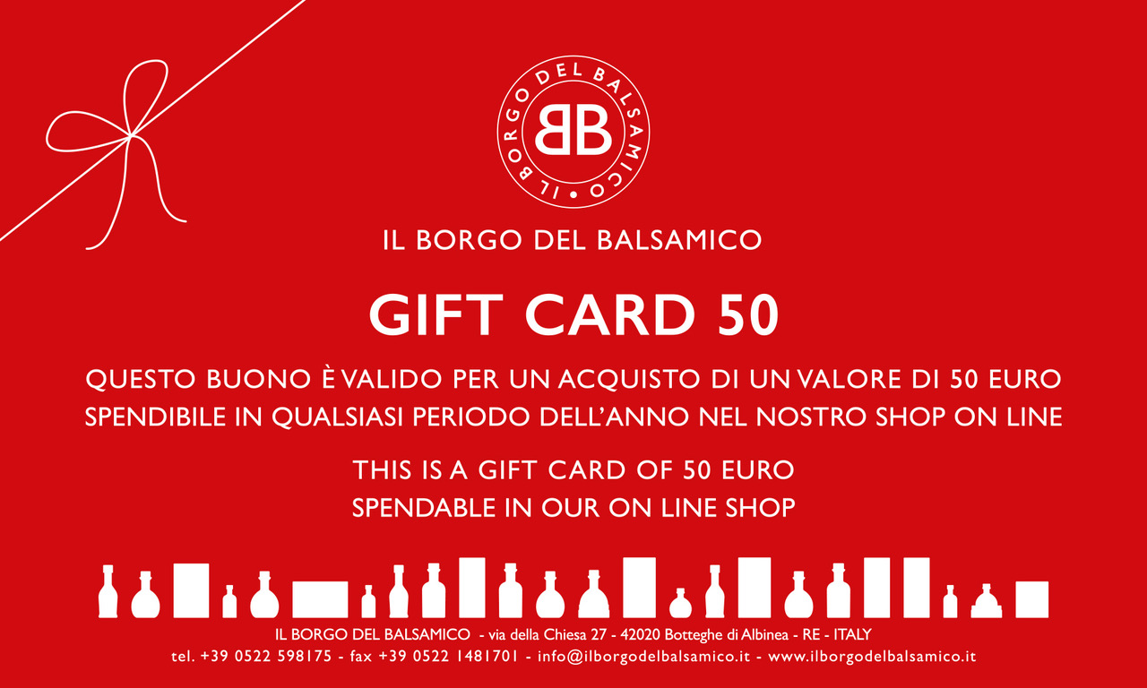 50 Buoni Regalo utilizzabili come Gift Card, Coupon, Voucher